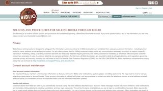 Biblio.com: Bookseller_Policies
