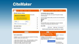 CiteMaker Citation Machine