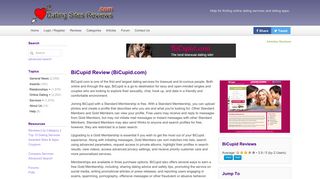 BiCupid Review (BiCupid.com) - Dating Sites Reviews