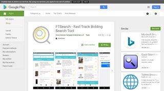 FTSearch - Fast Track Bidding Search Tool - Apps on Google Play