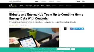 Bidgely and EnergyHub Team Up to Combine Home Energy Data ...