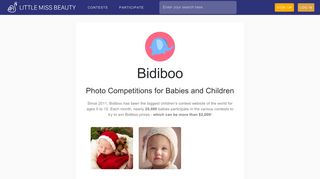 Bidiboo - Photo Competitions for Babies and Children