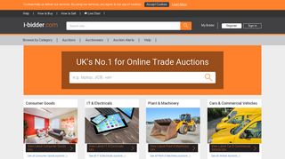 i-bidder | Bid Online | Commercial, General, Retail Returns auctions
