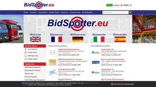 Bidspotter Europe | Trade, Industrial, Plant and Machinery auctions