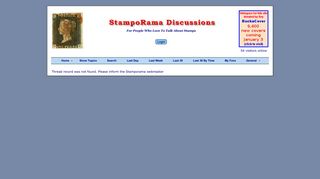 Stamporama Discussions: Bidstart