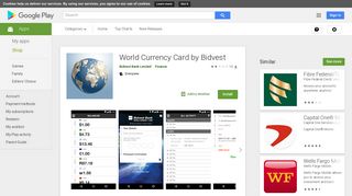 World Currency Card by Bidvest - Apps on Google Play
