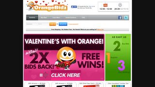 OrangeBidz.com | Online Penny Auction Site | Live Penny Auctions |