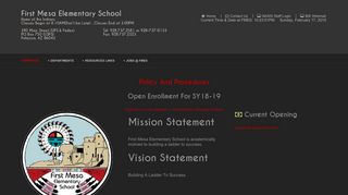 First Mesa Elementary School - Indians