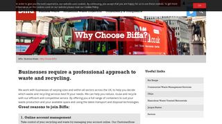 Why choose us? Biffa Waste Services