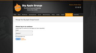 Manage Your Big Apple Orange Account