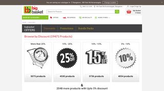 Offers - Discounts & Promotions - bigbasket