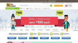 Online Grocery Shopping and Online Supermarket in India - bigbasket