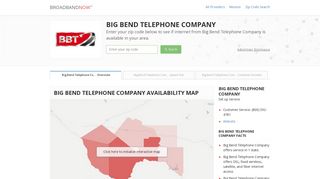 Big Bend Telephone Company | Internet Provider | BroadbandNow.com