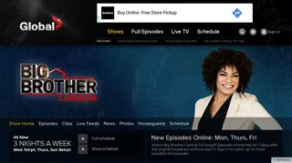 Big Brother Canada Full Episodes | Watch BBCAN Online - Global TV