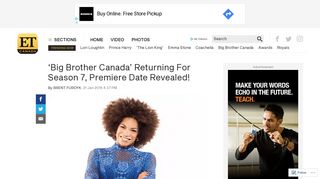 'Big Brother Canada' Returning For Season 7, Premiere Date ...
