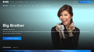 Big Brother 2018 (Official Site) - Stream Live Feeds on CBS All Access
