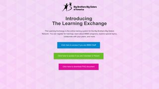 The Learning Exchange - impact.bbbs.org