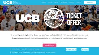 UCB Big Church Day Out Tickets | United Christian Broadcasters