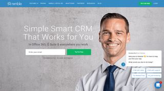 Nimble: Simple, Smart CRM built for Office 365 and G Suite