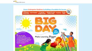 Comprehensive Early-Learning Program | Big Day for PreK
