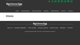 EGGsite | Big Green Egg