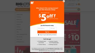 Big Lots | Deals on Furniture, Patio, Mattresses, For the Home & Toys