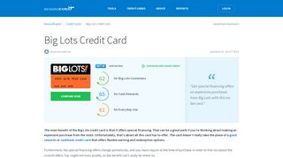 Big Lots Credit Card Review - Should You Apply? (Updated April 2019)