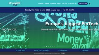 Money20/20 Europe | Europe's largest FinTech event