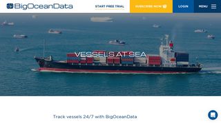 Real-Time Vessel Tracking | Big Ocean Data
