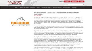 Big Rock Sports Announces Major Investment to Support Customers ...