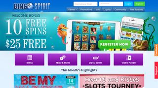 BingoSpirit | Play Bingo Online | 500 percent Bonus On 1st Deposit