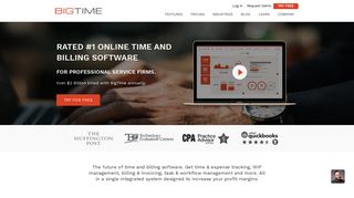 #1 Time and Billing Software | BigTime Time Tracking & Invoicing