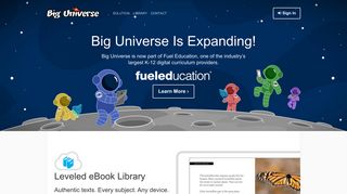 K-12 Digital Literacy Solution — Big Universe