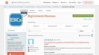 BigContacts Reviews | G2 Crowd