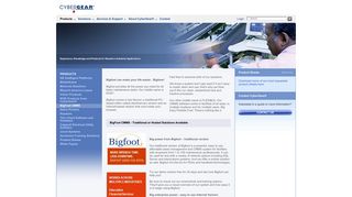 Bigfoot CMMS Maintenance Software - CyberGear