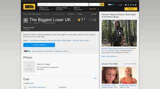 The Biggest Loser UK (TV Series 2005– ) - IMDb
