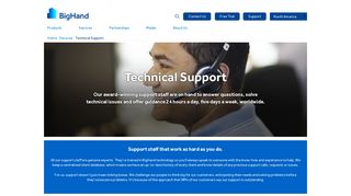 Technical Support | BigHand