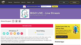 BIGO LIVE - Live Stream - Zift App Advisor