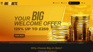 Big on Bets - Online Casino