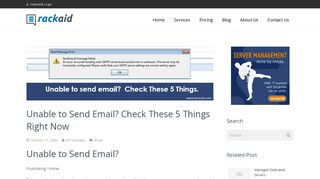 Unable to Send Email? Check These 5 Email Settings Right Now