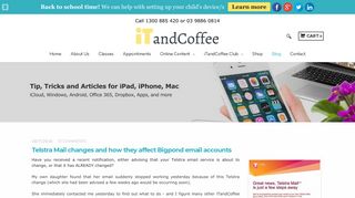 Telstra Mail changes and how they affect Bigpond email accounts
