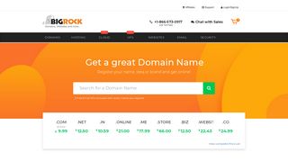 Domain Name Registration - Buy Domain Names | BigRock
