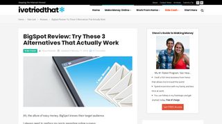 BigSpot Review: 3 Alternatives That Actually Work - ivetriedthat