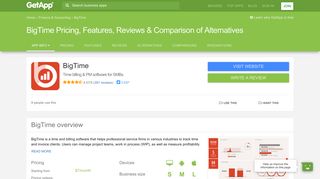 BigTime Pricing, Features, Reviews & Comparison of Alternatives ...