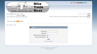 Login - Bike Trade Buzz