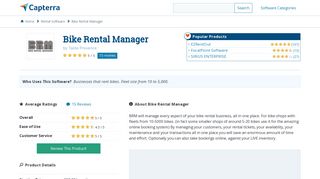 Bike Rental Manager Reviews and Pricing - 2019 - Capterra