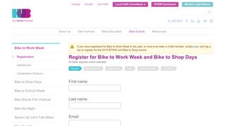 Register for Bike to Work Week | HUB Cycling: Bike Events, Education ...