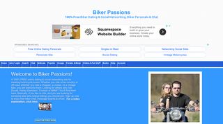 Biker Passions - 100% Free Biker Dating & Social Networking, Biker ...
