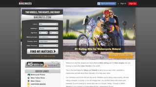 BikerKiss: Biker Dating & Personals for Biker Singles and Motorcycle ...