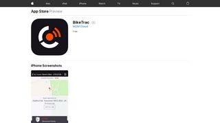 BikeTrac on the App Store - iTunes - Apple